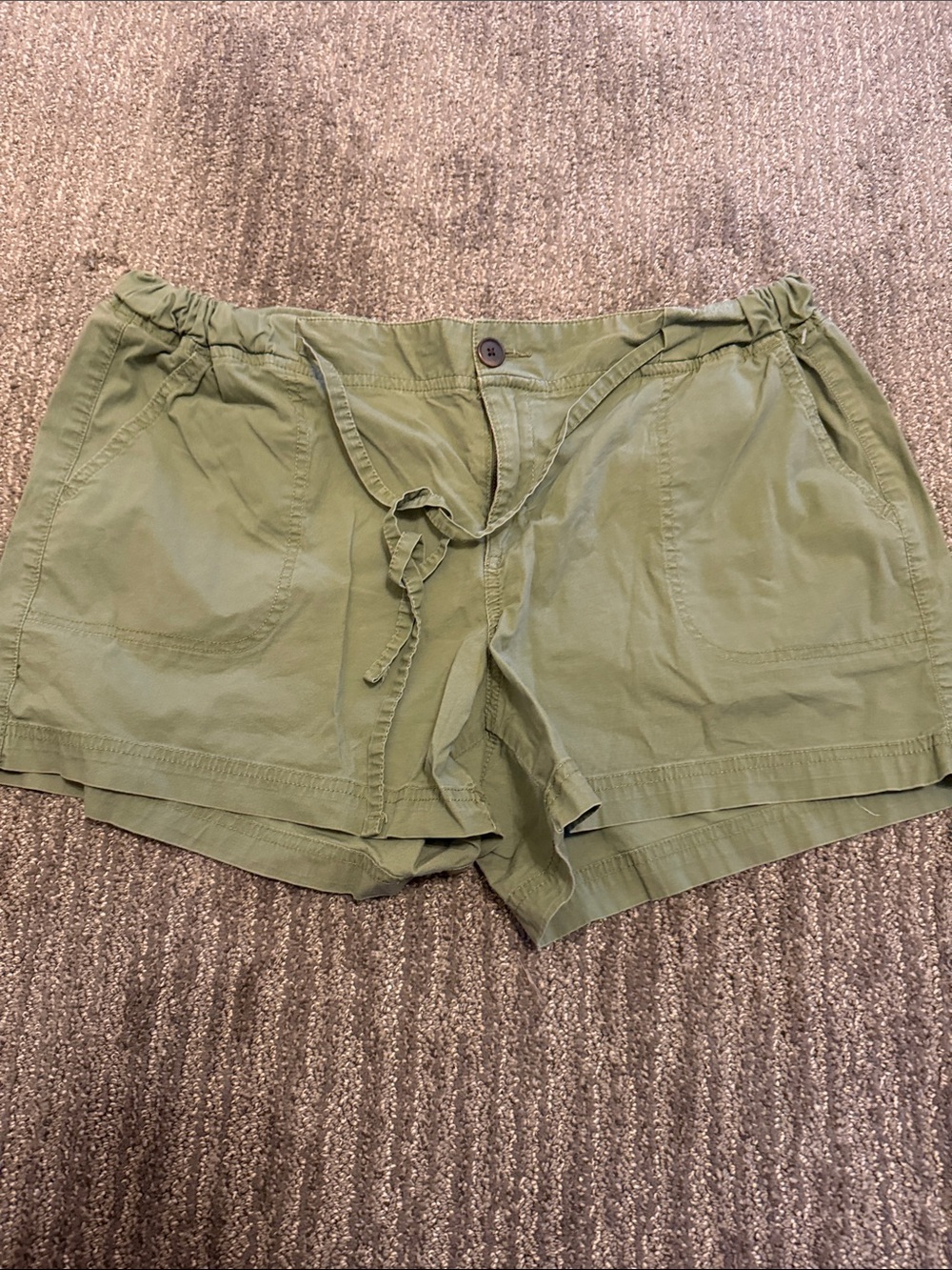 Olive Drawstring Women’s Shorts by Merona
